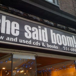 She Said Boom
