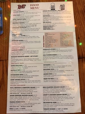 Menu photo 7 Bub's at the Ballpark San Diego, CA Menu photo 7 Bub's at the Ballpark San Diego, CA