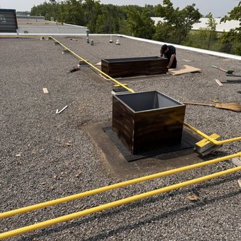Severn Roofing and Contracting - Curb install for unit - Roofing Near Me Severn Roofing and Contracting - Curb install for unit - Roofing Near Me