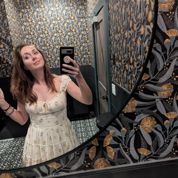 Goldfinch - The bathroom is absolutely adorable. I love the design. - Seafood Near Me - Sebastopol, California Goldfinch - The bathroom is absolutely adorable. I love the design. - Seafood Near Me - Sebastopol, California
