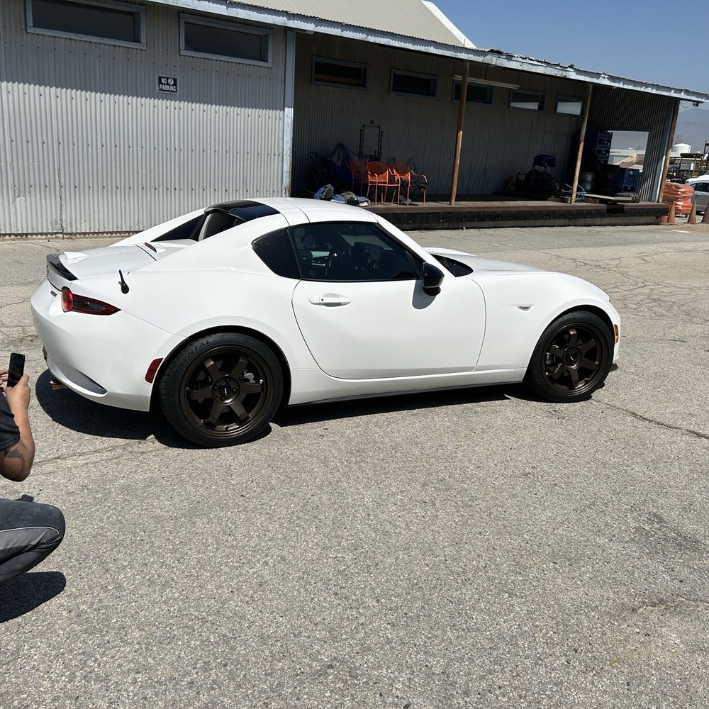 C & S Powder Coating - Wheels look dark in the shade but a little lighter in the sun, which is excellent! - Powder Coating Near Me - Redlands, California