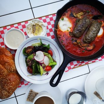 Cafe Landwer - Sinia shakshuka - Cafes Near Me - Toronto, Ontario Cafe Landwer - Sinia shakshuka - Cafes Near Me - Toronto, Ontario