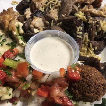 Ameer’s Mediterranean Grill - The closeup of combo #2! - Mediterranean Near Me - Calhoun, Georgia Ameer’s Mediterranean Grill - The closeup of combo #2! - Mediterranean Near Me - Calhoun, Georgia