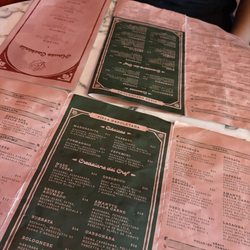 Messalina - Menu