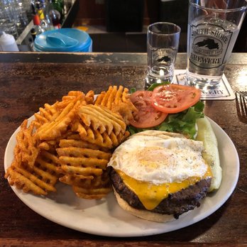 The South Shore Brewery - a burger and fries - Breweries Near Me - Ashland, Wisconsin The South Shore Brewery - a burger and fries - Breweries Near Me - Ashland, Wisconsin