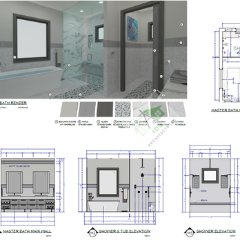 IDS Architects - bath rendering - Interior Design Near Me IDS Architects - bath rendering - Interior Design Near Me