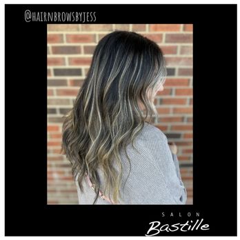 Salon Bastille - Balayage + haircut : Jessica - Hair Salons Near Me - Cincinnati, Ohio