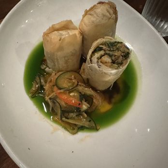 Poor Calvin's - SEAFOOD SPRING ROLLS - Asian Fusion Near Me - Atlanta, Georgia