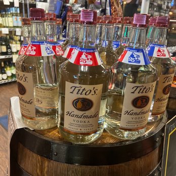 12th and Pine - bottles of liquor on a barrel - Beer, Wine & Spirits Near Me - Nashville, Tennessee