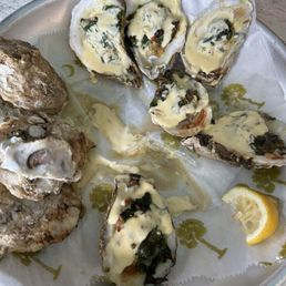 Oyster Rockefeller (sandfeller) Oyster Rockefeller (sandfeller)