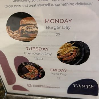 The Fifth - I was expecting my Tuesday special as pictured but that wasn't the case - Cocktail Bars Near Me - Frankfurt, HE