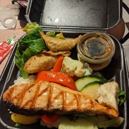 Teriyaki Salmon Bento