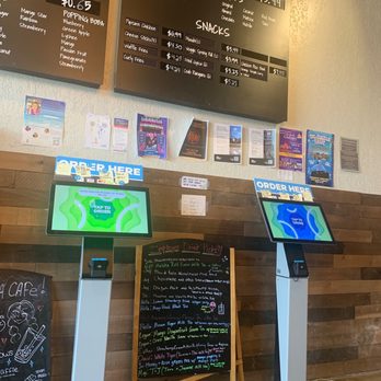 Quickly Boba Cafe - Ferndale - Ordering kiosk - Bubble Tea Near Me - Ferndale, Michigan