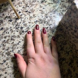 Hand with nails