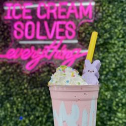 Ella Mae’s Sundaes - Peeps Milkshake
Limited time only