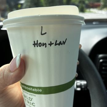 Station 3 Coffee Shop - Honey lavender latte - a tad too sweet - Coffee & Tea Near Me - Shawnee, Kansas Station 3 Coffee Shop - Honey lavender latte - a tad too sweet - Coffee & Tea Near Me - Shawnee, Kansas