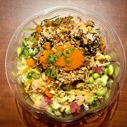 Hauoli Poke Teppan - Create Your Own Poke Bowl with Tuna
