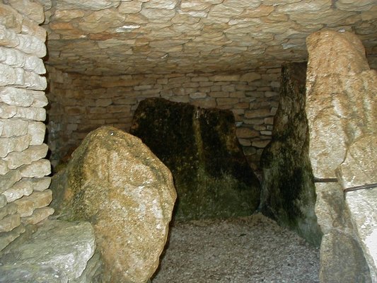 Belas Knap Long Barrow by null