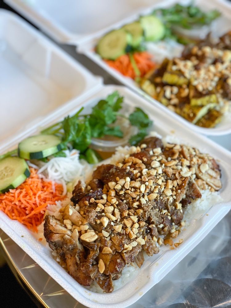 Food from Saigon Subs & Café