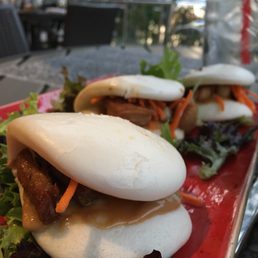 Pork belly banh mi sliders