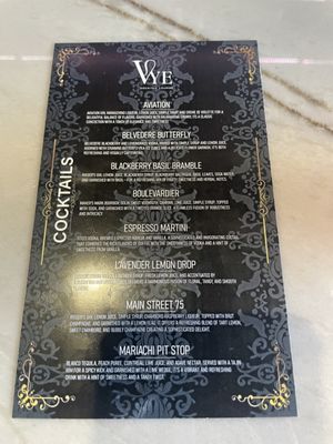 Menu photo 7 Vye Cocktail Lounge Kansas City, MO