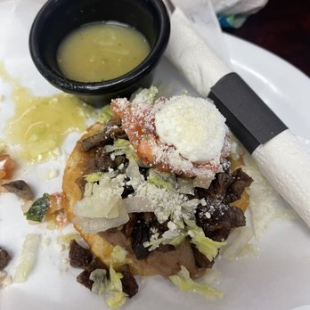 Taqueria la Cihualteca - Sope de asada. - Mexican Near Me - Wenatchee, Washington Taqueria la Cihualteca - Sope de asada. - Mexican Near Me - Wenatchee, Washington