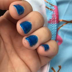 K-Nail Salon & Tanning - Gel polish and manicure for $28