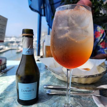 Tony P's Dockside Grill - Aperol Spritz - Sports Bars Near Me - Marina Del Rey, California