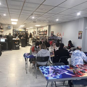 The Card Collective - Packed house on Sunday! - Hobby Shops Near Me - Patchogue, New York The Card Collective - Packed house on Sunday! - Hobby Shops Near Me - Patchogue, New York