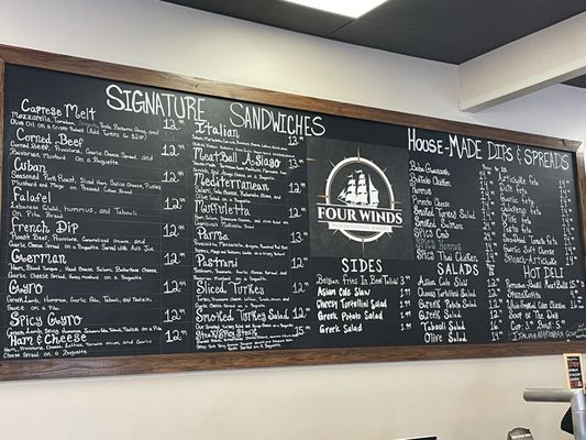 Menu photo 1 Four Winds Market Pensacola, FL