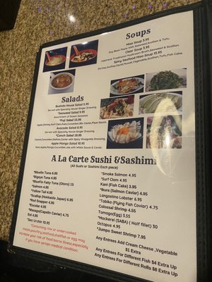 Menu photo 4 Bushido Sushi SRQ Sarasota, FL