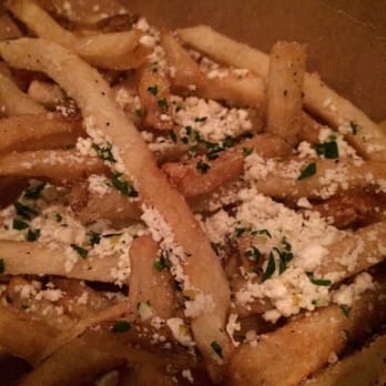 Three Muses - Fries with feta cheese - Jazz & Blues Near Me - New Orleans, Louisiana Three Muses - Fries with feta cheese - Jazz & Blues Near Me - New Orleans, Louisiana