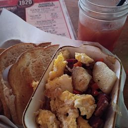 Corned Beef Hash and Bloody Mary. Corned Beef Hash and Bloody Mary.