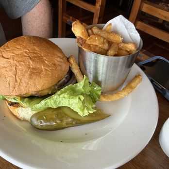 Volcano House - Hamburger and fries - Hotels Near Me - Hawaii Natl Park, Hawaii