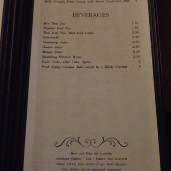 Spice I Am - Beverage menu at Spice I Am in Alameda. - Thai Near Me - Alameda, California Spice I Am - Beverage menu at Spice I Am in Alameda. - Thai Near Me - Alameda, California