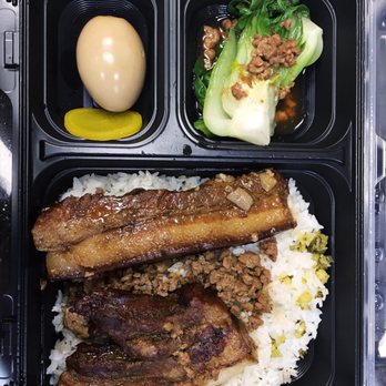 Imperial Feast - Soy Stew Pork w/Rice - Taiwanese Near Me - Plano, Texas