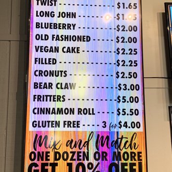 Dank Donuts - Donut Menu - Coffee & Tea Near Me - Big Bear Lake, California