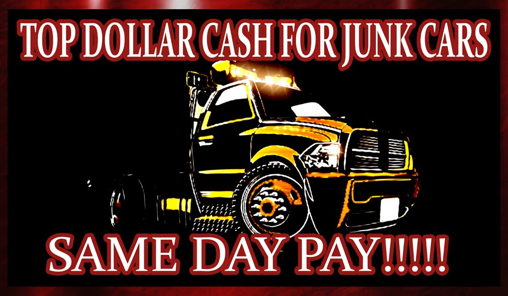 TOP DOLLAR JUNK CAR REMOVAL Request Information Memphis, Tennessee