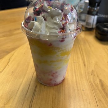 Maxwell's Burgers & Shakes - Pride milkshake - New American Near Me - Frederick, Maryland