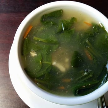 Kachai Thai Kitchen - Spinach soup - Thai Near Me - Poulsbo, Washington Kachai Thai Kitchen - Spinach soup - Thai Near Me - Poulsbo, Washington