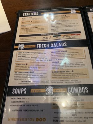 Menu photo 6 Rusty Bucket Restaurant and Tavern Mason, OH Menu photo 6 Rusty Bucket Restaurant and Tavern Mason, OH