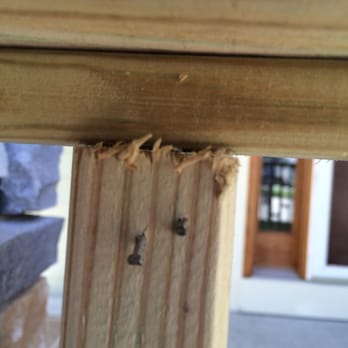 Handyman Solutions - Trim nails protruding out of the wood. Quite sloppy work. - Handyman Near Me Handyman Solutions - Trim nails protruding out of the wood. Quite sloppy work. - Handyman Near Me