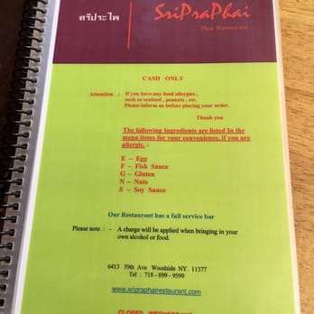 SriPraPhai Thai Restaurant - Thai Near Me - Woodside, New York SriPraPhai Thai Restaurant - Thai Near Me - Woodside, New York