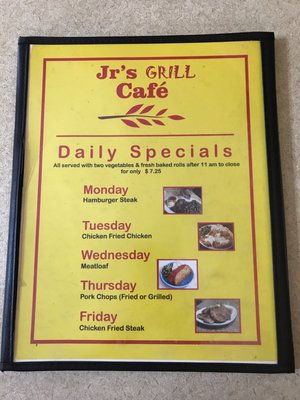 Menu photo 6 JR's Grill & Cafe Pantego, TX