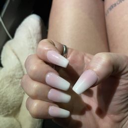 French ombré acrylic set French ombré acrylic set