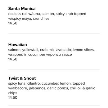 Ika Sushi - Because we don't like QR code driven digital menus, I am posting an image of the menu (and pricing) as of 12/23/23 for viewer convenience. - Sushi Bars Near Me - Midvale, Utah