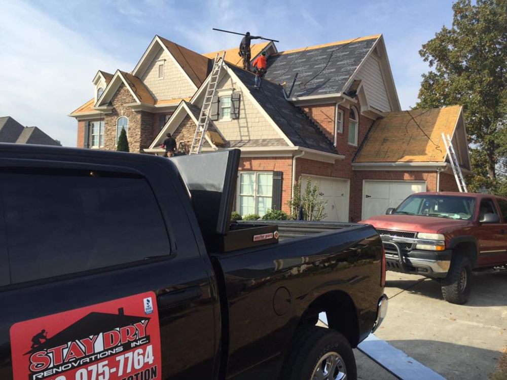 Slide of Stay Dry Renovations