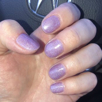 Bells Nails And Spa - Surprising even gel manicure after less than professional shaping and filing. - Nail Salons Near Me - Gresham, Oregon