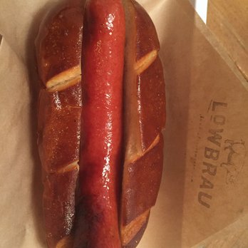 LowBrau - Frankfurter with no toppings. - German Near Me - Sacramento, California LowBrau - Frankfurter with no toppings. - German Near Me - Sacramento, California