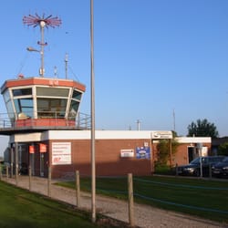 Flugplatz Restaurants Heide-Büsum. - Tower